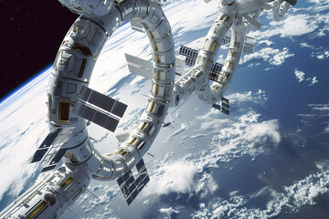 Orbital Hotels, Imaginary orbital hotels, space infrastructure for commercial space travel.