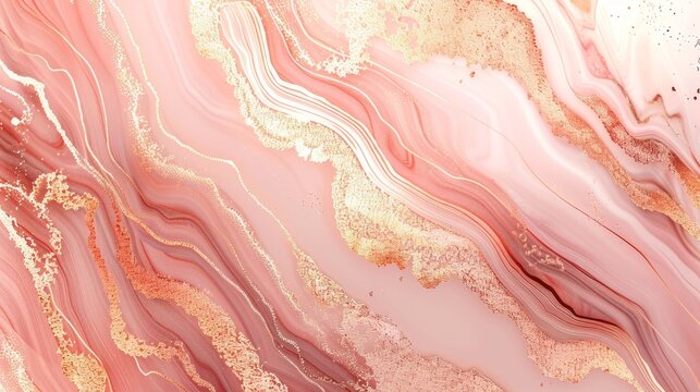 Abstract rose gold canvas, minimalistic with a delicate fade, spacious atmosphere for high-end product showcases or calm desktop wallpapers