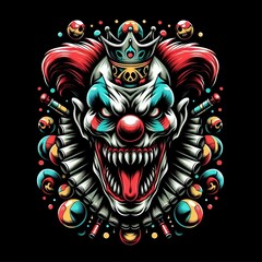 Fototapeta premium clown robot
