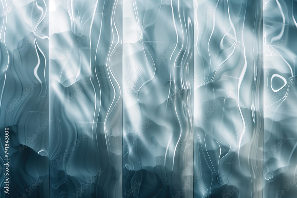 Poster abstract background with reflections and caustics. hi-tech. futuristic background image. created wit