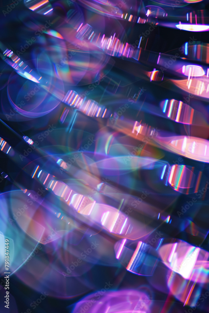 Poster abstract background with reflections and caustics. hi-tech. futuristic background image. created wit