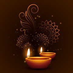 burning candle in the dark background