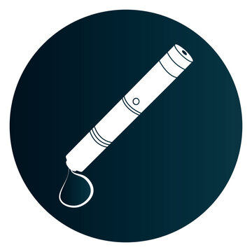Laser pointer icon