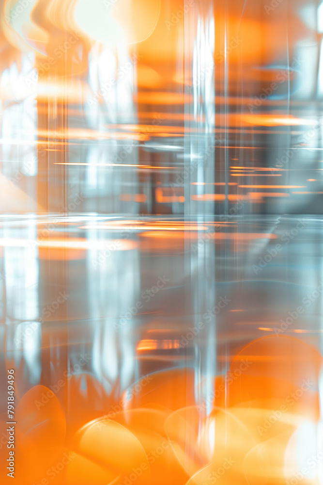 Poster abstract background with reflections and caustics. hi-tech. futuristic background image. created wit