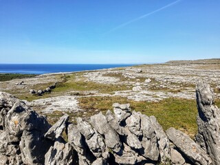 irish landscape on west of Ireland