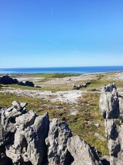 irish landscape on west of Ireland