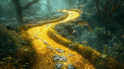 Enchanted Yellow Brick Road, generative ai