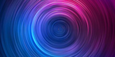 Abstract radial gradient with cosmic blues and purples, perfect for promoting meditation apps or ambient music albums  - obrazy, fototapety, plakaty