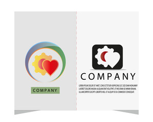 setting and love logo design in 2024  use your brand and company