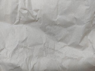 Paper texture. Rough crumpled paper texture