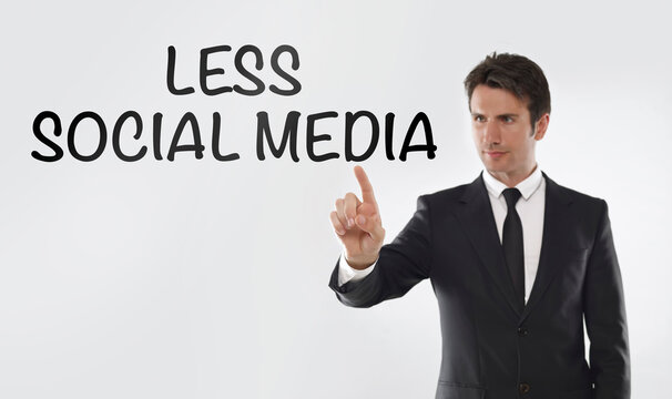 Less social media