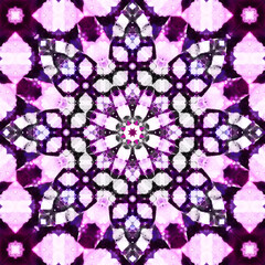 Seamless abstract square pattern. Ethnic pattern.