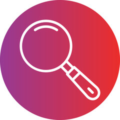 Magnifying Glass Icon Style