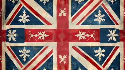 England graphic flag - obrazy, fototapety, plakaty