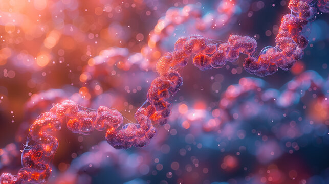 3D Model of DNA Strand
