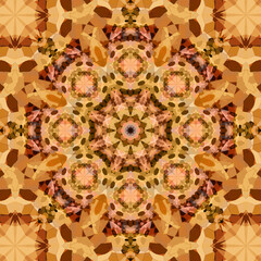 Seamless abstract square pattern. Ethnic pattern.