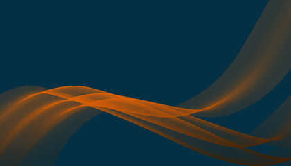 Fototapeta premium Orange abstract background with lines
