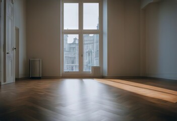 flat room modern Empty