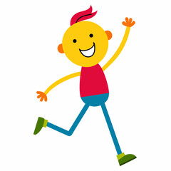 A minimalist Carton Character vector illustration (42)