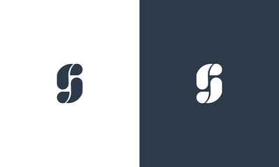 letter P monogram logo design vector illustration
