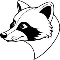 wolf head tattoo logo icon vector illustration