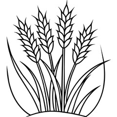 black and white flowers logo icon vector illustration.