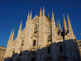 Fototapeta premium Piazza Duomo, historic square in Milan