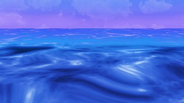 Neptune's gas surface