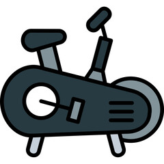 Exercise Bike Icon