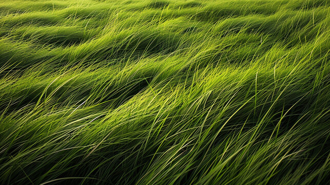 lush expanse of Bahia Grass swaying gently in the breeze, its vibrant green blades carpeting the landscape and creating a sense of tranquility and natural beauty.