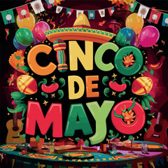 A Vivacious and Festive Design Celebrating Cinco De Mayo 