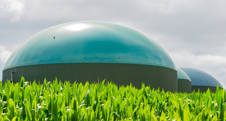 Biogasanlage zur Stromerzeugung und Energiegewinnung