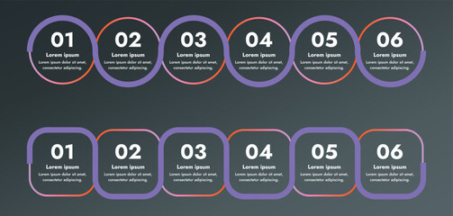 This infographic is a tool for visualizing complex data and concepts in business and marketing. With the help of graphs, it will help reveal information about your strategies, processes and successes.