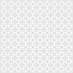Seamless monochrome geometric pattern, isosceles triangle shapes with combined vertical and horizontal lines on a white background