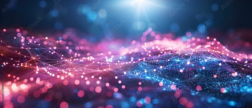 Poster enhancing business connectivity with a global communication network through social media and big dat