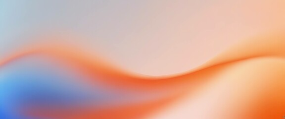 'flowing product Organic gradient sky wallpaper orange perfect business defocused presentation soft calming background blue' - obrazy, fototapety, plakaty