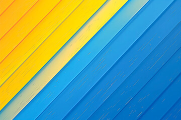 abstract colorful background, blue and yellow striped wooden texture backdrop, textured gradient wallpaper with stripes and lines