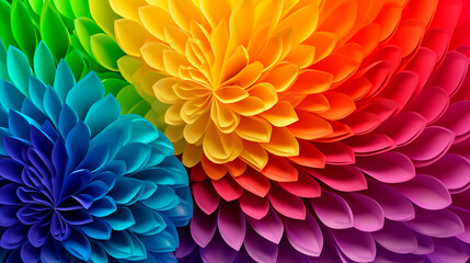 color spectrum rainbow background