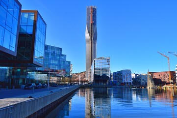 Obraz premium Travel to Scandinavia during spring on holiday, Gothenburg in Sweden