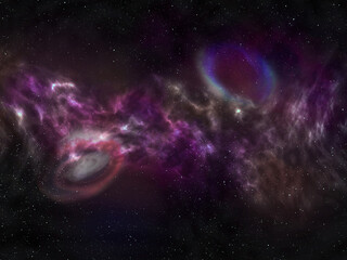 Dark Night Cosmic Sky Digital 3D Universe Galaxy Background for  Wallpaper, Invitations, Posters, Branding