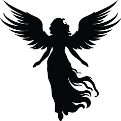 Angel silhouette