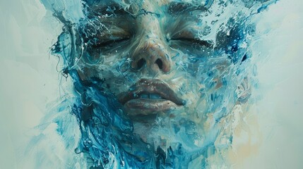 Fototapeta premium Craft a visual narrative that explores the artistic potential of humanity