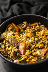 yakisoba, oriental, food