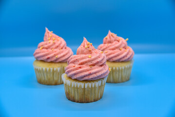cupcakes with frosting