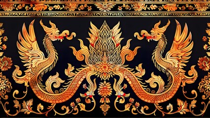 Thai Pattern background