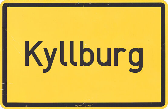 Ortsschild Kyllburg