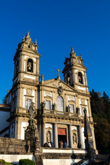 Fototapeta na wymiar Sanctuary of Bom Jesus do Monte, Braga, Portugal