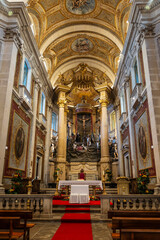 Fototapeta na wymiar Sanctuary of Bom Jesus do Monte, Braga, Portugal