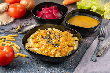 potatoes with vegetables