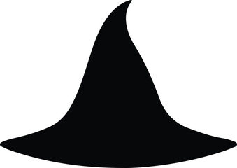 Fototapeta premium Witchs hat silhouette